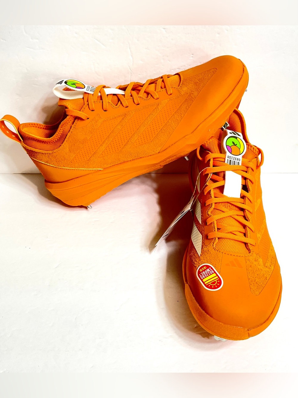 adidas Adizero Impact 2.0 BSB Somos Orange Baseball Cleats Size 9.5 JS2979